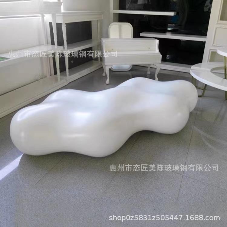 场玻璃座椅公共区休闲创意凳子机场酒店咨询客服户朵外泳池云商钢