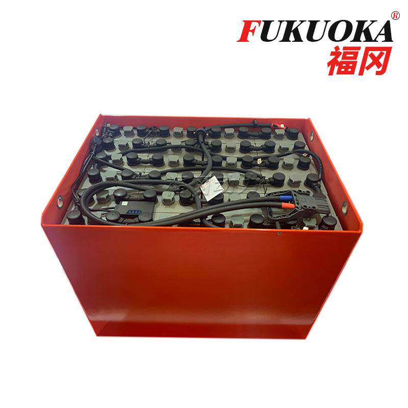 林德2吨铲车电瓶48V700Ah图片E20P叉车配件牵引蓄电池组5PzS700