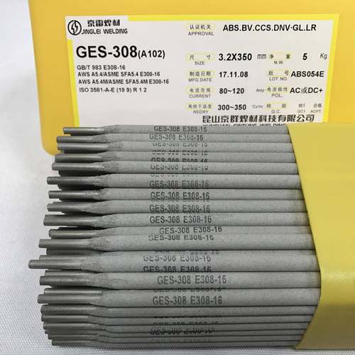 昆山京雷GES308A102奥氏不锈钢304电焊条耐腐蚀