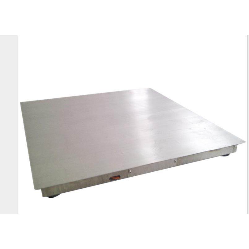 2X2米大型不锈钢地磅秤奉贤不锈钢电子地磅3000KG无尘车间用磅称