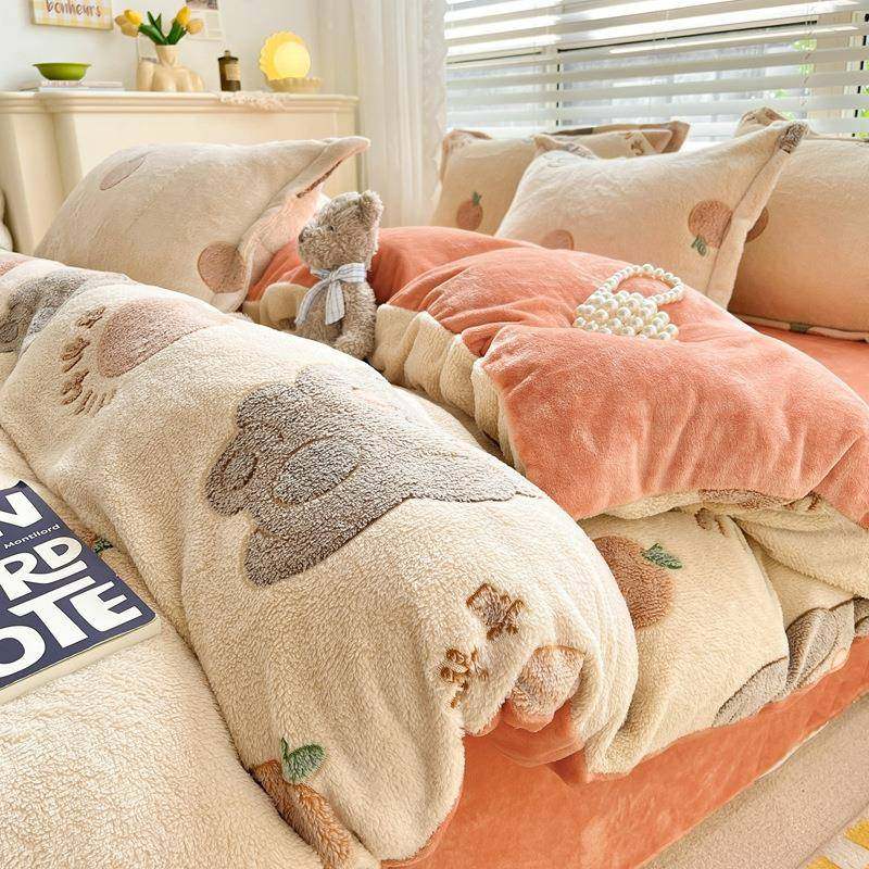 冬季珊瑚绒四件套加厚保暖雪花绒床上用品南通法兰绒床单被套,农机/农具/农膜,其它农用工具,淘宝优惠券,粉丝福利购,淘宝优惠卷