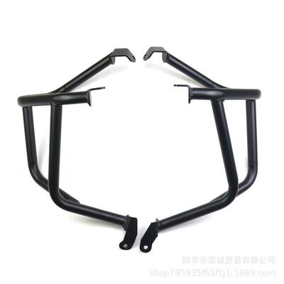 适用摩托古兹V85TT护杠MotoGuzzi改装配件发动机保险杠车身防摔杠