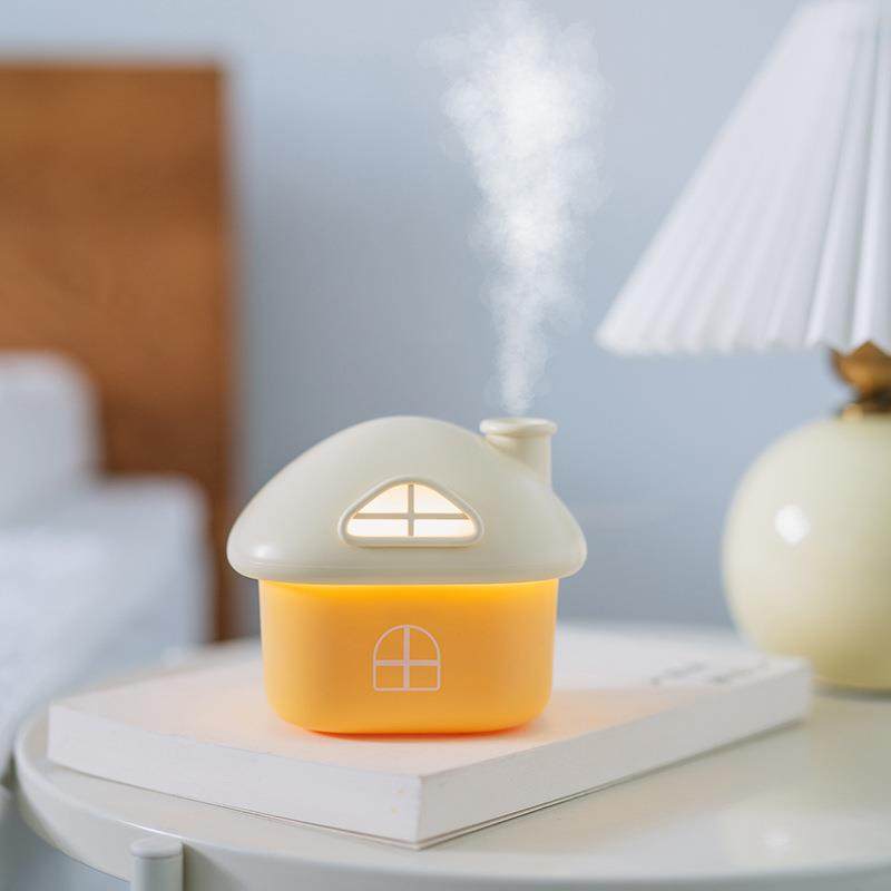 雾萌萌小夜灯加湿器usb充电款桌面小型空气迷你家用屋檐下加湿器,节庆用品/礼品,新娘配件,淘宝优惠券,粉丝福利购,淘宝优惠卷