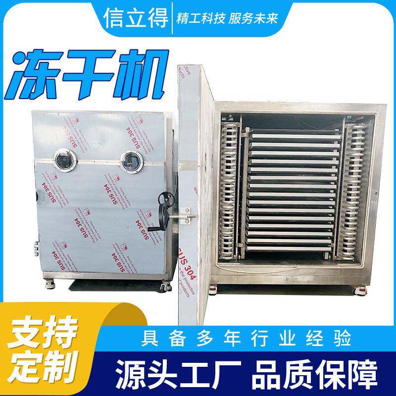 椰子脆片低温冻干机柿子水果冻干机松茸干片真空冻干设备