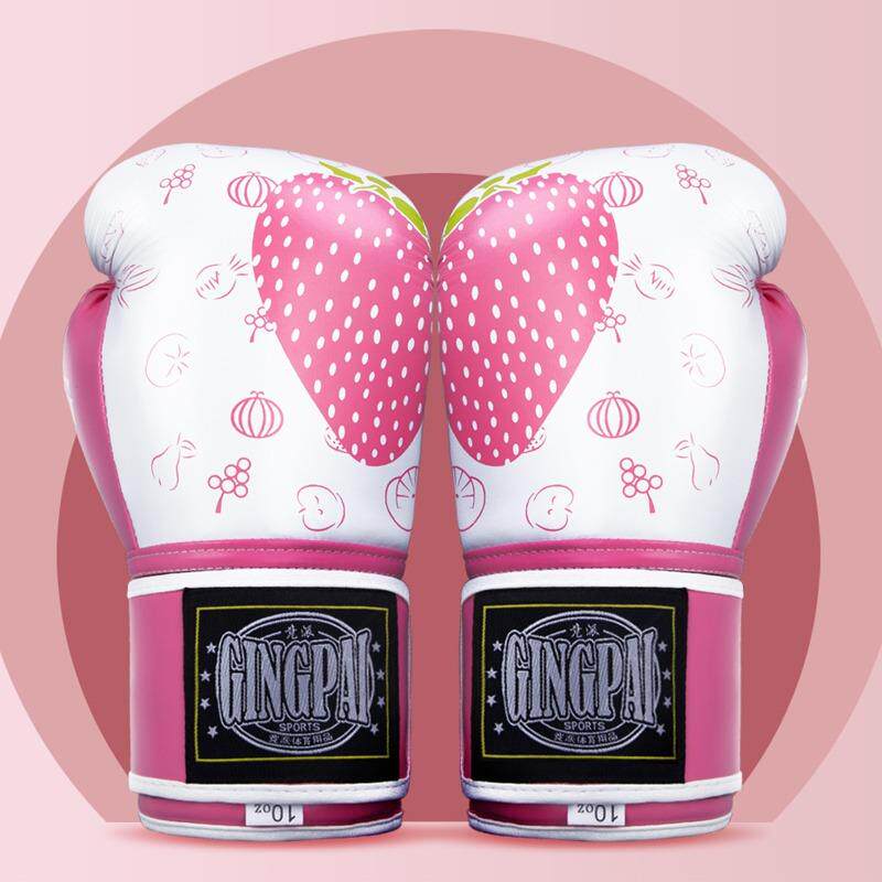 女士拳击手套儿童成人专业搏击泰拳散打训练透气拳套打沙包袋装备