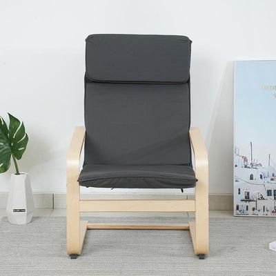 现代懒人沙发椅金丝达内布套休闲椅网红款沙发椅家用阳台摆放椅