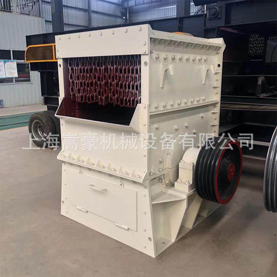现货供应800型方箱式破碎机水泥块建筑垃圾碎石机移动箱式破碎机