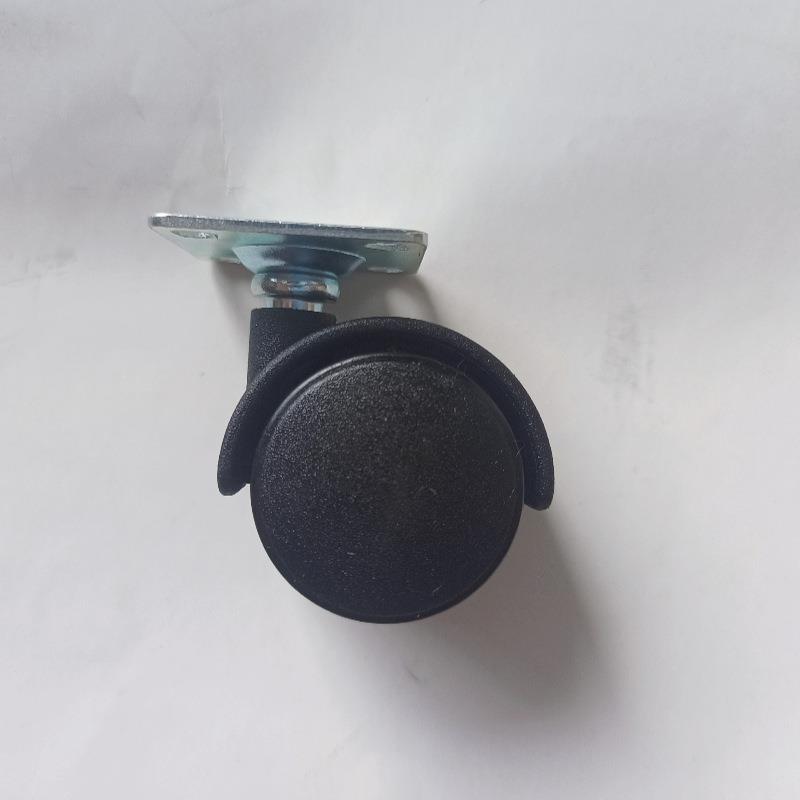 音箱脚轮拉杆箱脚轮家具移动轮双面工业PP轮子冷风机万向活动轮