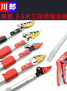 伸缩摘果剪高枝剪摘果器树枝荔枝龙眼石榴柿子采果剪园林工具