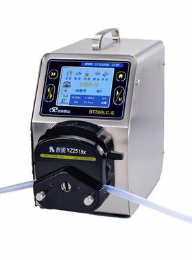 保定创锐BT300LC-S智能流量型蠕动泵大流体输送液晶显示流量恒流