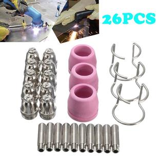 AG60 SG55等离子枪切割配件CUT60电极喷嘴保护罩保护套26PCS