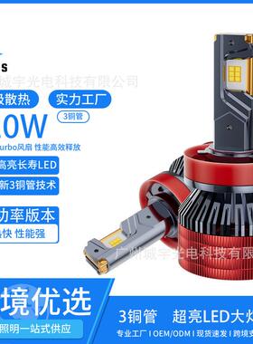 新款热销汽车led大灯H4远近光工厂直销前大灯爆款H7H11