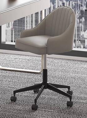 电椅家座用久坐靠背休椅闲脑办TIR公椅女生可爱卧室学生书桌转子