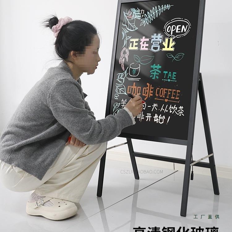 led电子荧光板广告牌充96夜市摆摊店铺用手电发写黑板户外灯光牌