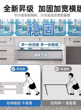 电脑台式抽屉书桌家用学习写桌简约现字代桌办公桌卧YON室白色带