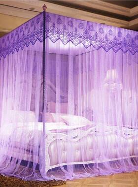 红色蚊帐14755.庆宫廷结婚婚陪嫁帐子浪漫新18婚m床纹帐家用婚房中式风