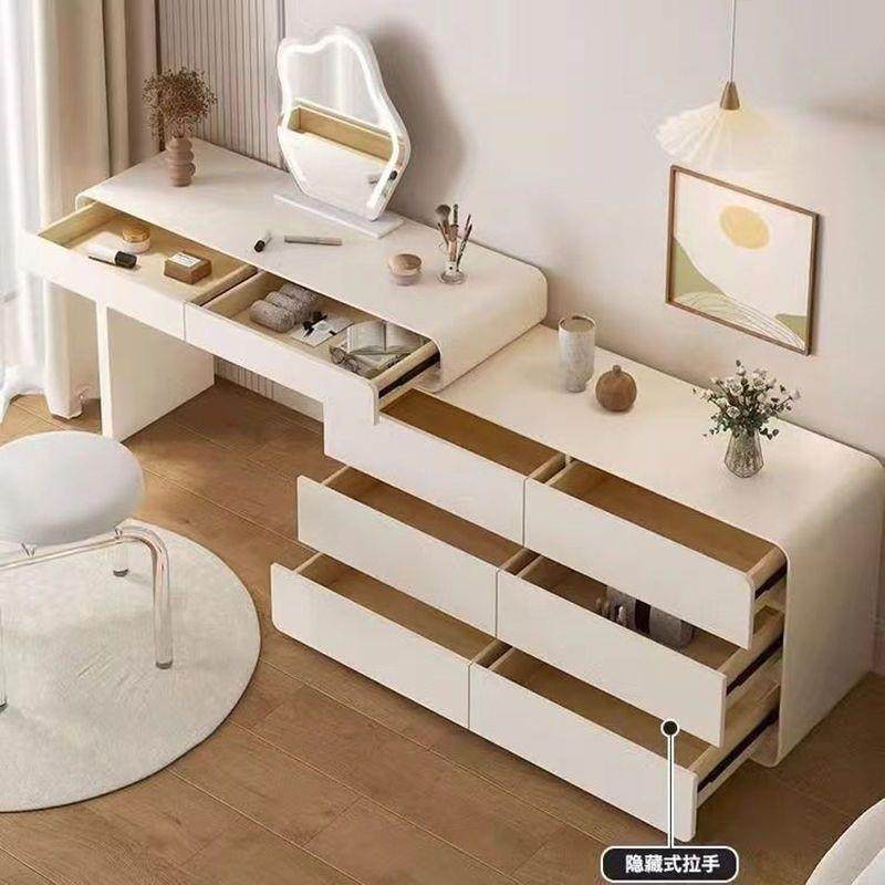 实LWK木梳妆台卧室约斗柜体一小户型收简柜奶油风书桌可伸纳缩化,鲜花速递/花卉仿真/绿植园艺,其它园艺用品,淘宝优惠券,粉丝福利购,淘宝优惠卷