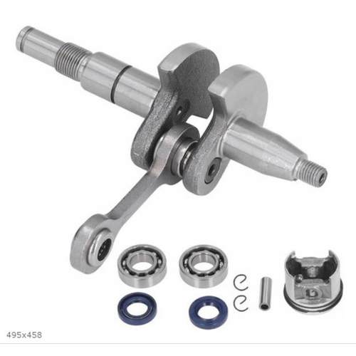 Stihl斯蒂尔杆MS170180ULB08017曲轴曲轴连活1塞总成轴承套装