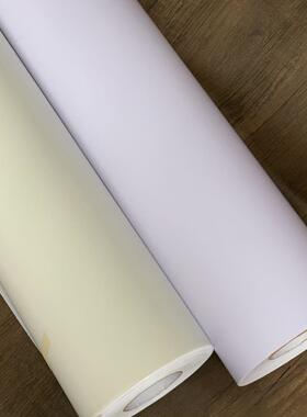 特厚防水新光滑面纯白色自粘墙纸纸翻贴纸装饰波壁音MSN软片