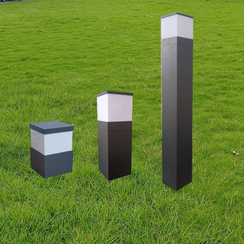 厂方形庭院草坪灯家现外户花园灯新代中式CUE铝型材草坪灯外壳