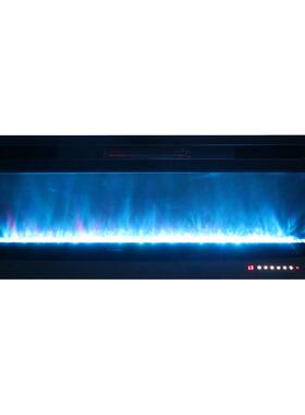 热销60英寸LED仿真火焰内嵌壁挂式家用客厅取暖器电壁炉