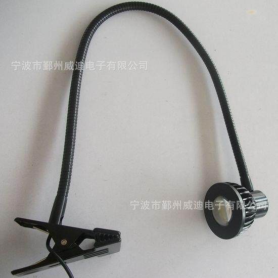 LED金属螺旋夹子安装式机床照明灯机床照明灯具LED照明工作灯