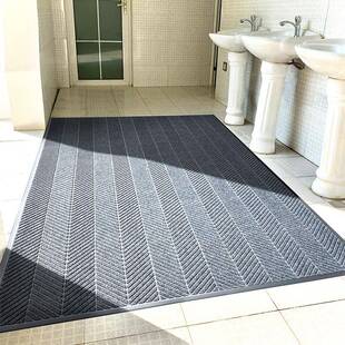 公共厕所防滑地垫卫生间门口吸水地毯洗手间洗手池脚垫耐脏垫子