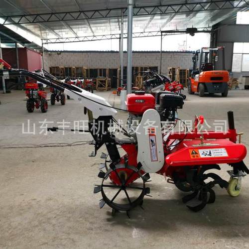 多功能田园管理机多功能果园四驱除草微耕机农用小型手扶微耕机