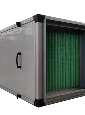 XFS-250初中效板式排风设备过滤器前倾双进风箱式过滤离心通风机