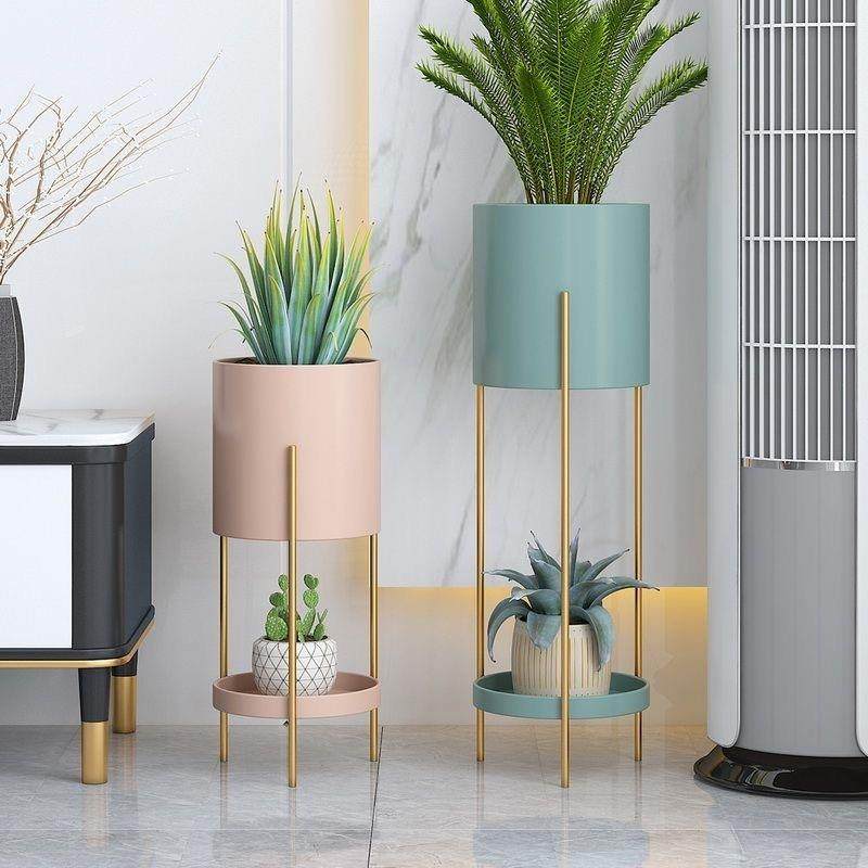 北欧轻奢铁艺花架小户型创意室内多层落地式花盆架客厅盆栽架绿萝,农用物资,其他肥料,淘宝优惠券,粉丝福利购,淘宝优惠卷