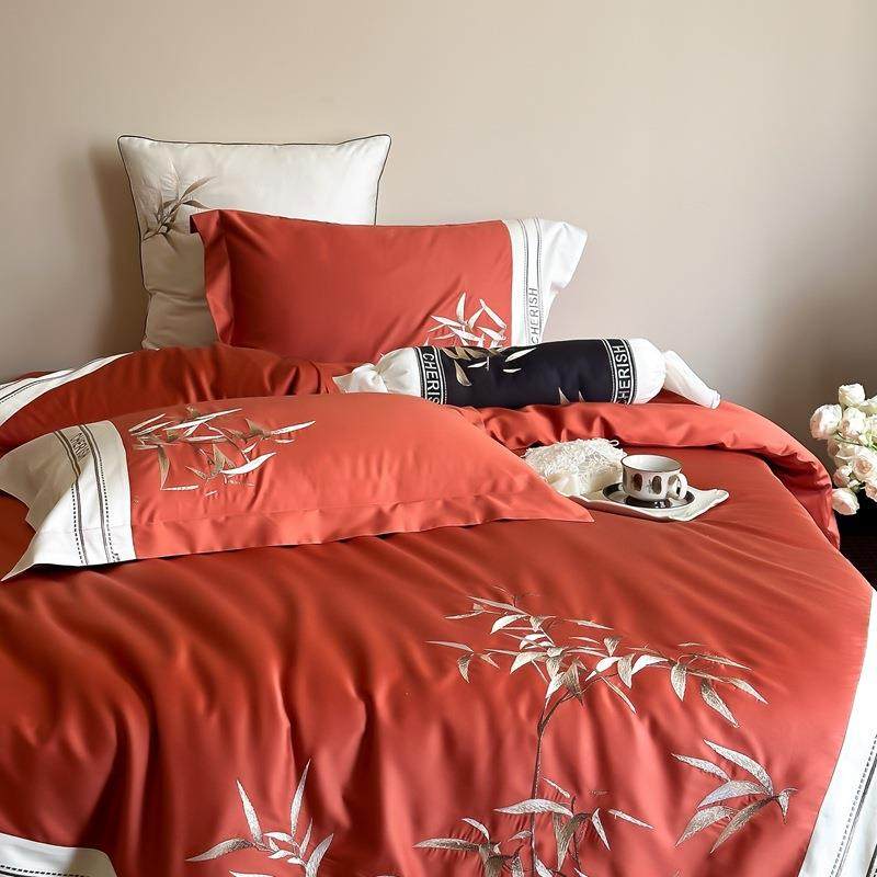 新中式2024新款100支兰精天丝竹韵东方系列高端裸睡复古风四件套,机械设备,其他机械设备,淘宝优惠券,粉丝福利购,淘宝优惠卷