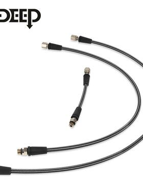 DIDEEP潜水残压管高压软管编织碳纤维深度表15cm侧挂BCD调节器