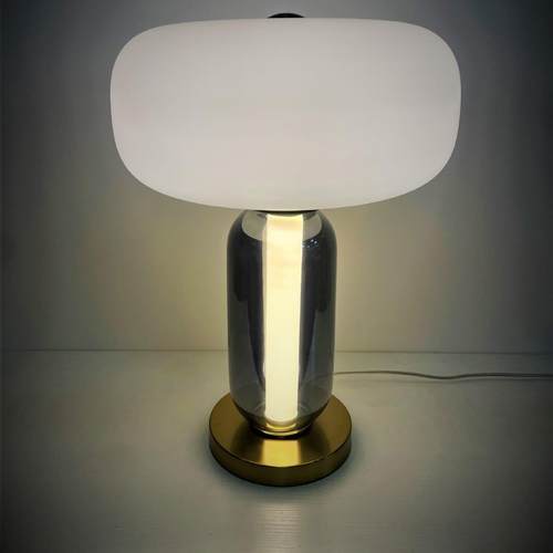 轻奢设计师款客厅书房样板间装饰灯具现代玻璃台灯