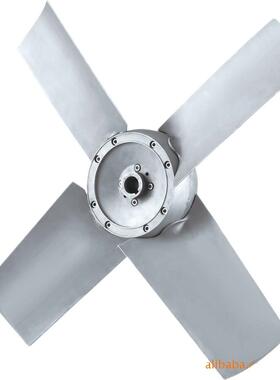上海理通500mm轴孔14/16/19可调节角度铝合金单面四片风叶轮扇叶