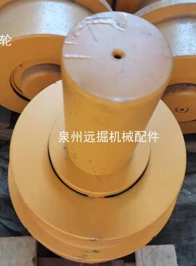 D275拖轮推土机四轮一带底盘配件D155D375D355支重轮引导轮