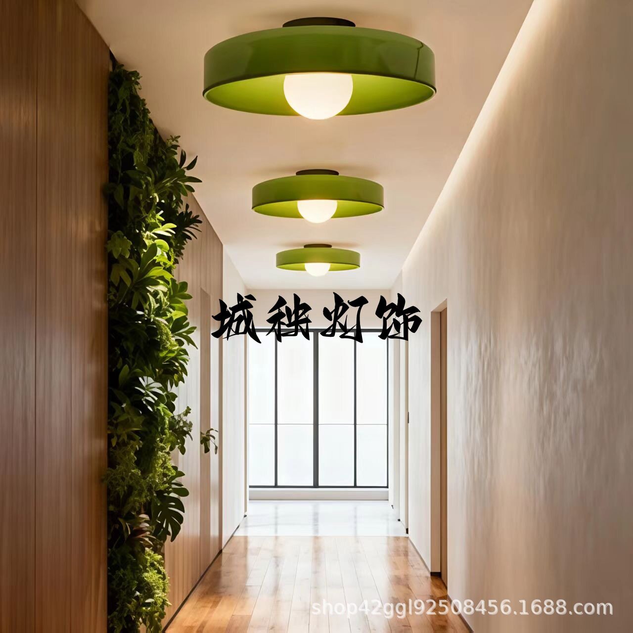 北欧奶油风壁灯吸顶灯床头创意书房复古客厅衣帽间玄关廊过道灯具