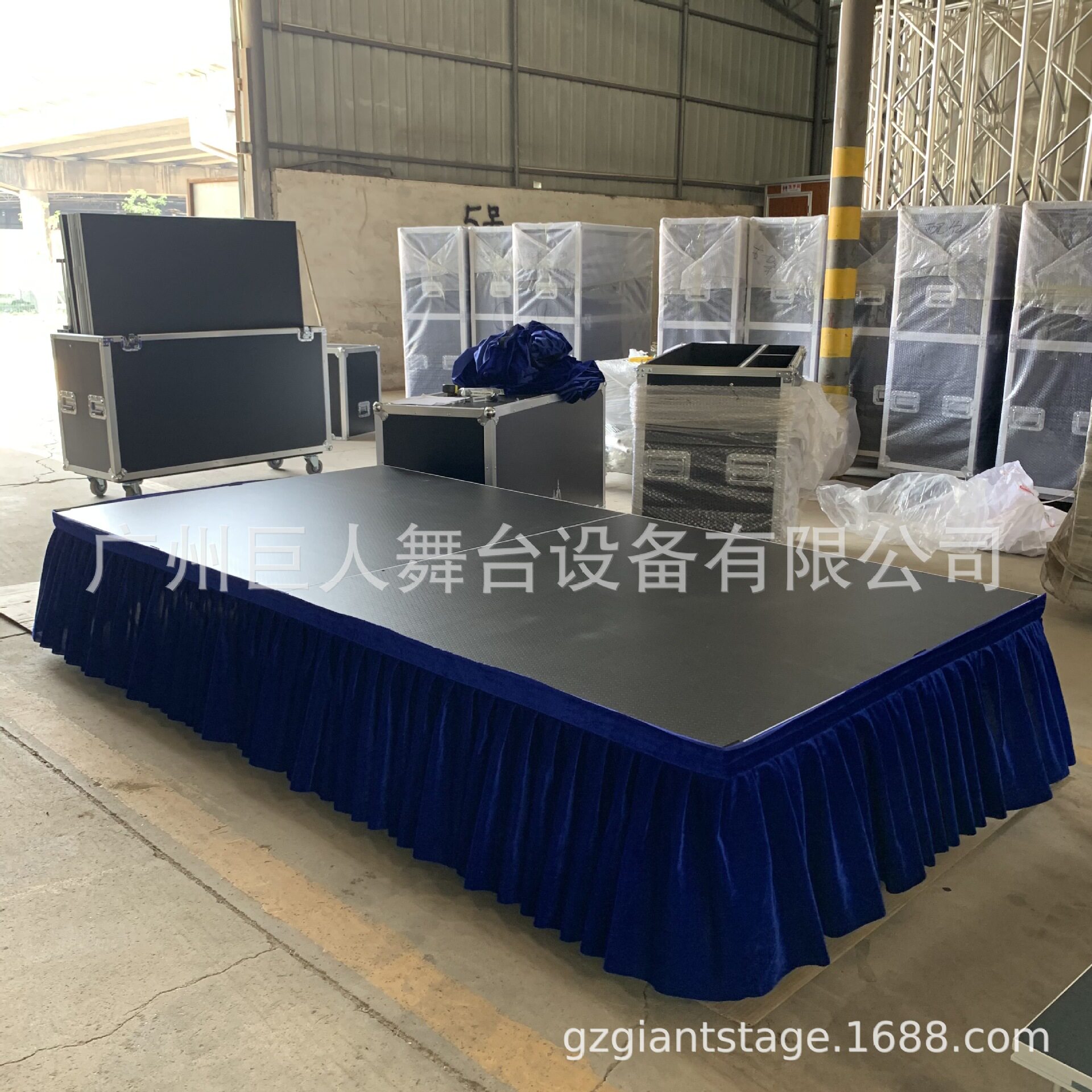 活动演出简易舞台网架式1m*1m舞台便携式舞台厂家批发