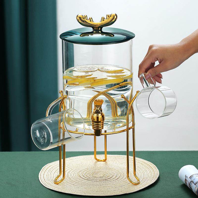 泡茶桶带龙头玻璃果汁桶可乐桶甜品扎啤饮料桶冷水壶套装冷泡,纺织面料/辅料/配套,纺织机械配件,淘宝优惠券,粉丝福利购,淘宝优惠卷