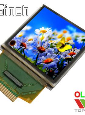 1.5寸彩色oled液晶显示屏30脚接插topwin拓微UG2828GDEDF11