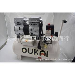 30L欧凯全无油静音空压机电动空气压缩机压气机