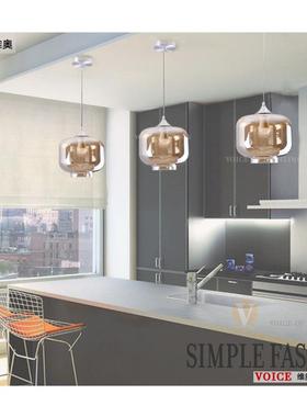 CEROHS认证简易轻奢单头吊灯成型泡沫包装欢迎来厂考察