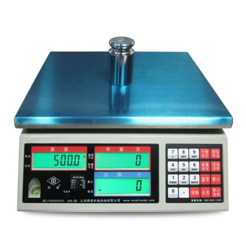 上海英展电子秤桌秤ACS系列1.5kg3kg6kg7.5kg15kg30kg计数电子称
