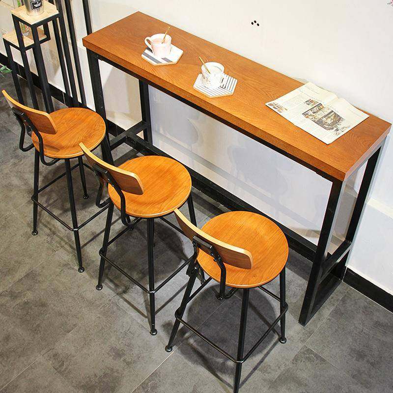 复古吧台椅子铁艺靠背高吧椅酒吧椅清吧小酒馆高脚凳桌椅组合商用,智能设备,其他智能设备,淘宝优惠券,粉丝福利购,淘宝优惠卷