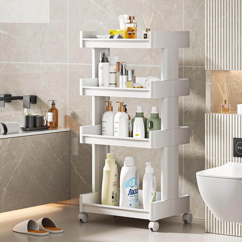 卫生间架子多层置物架落地浴室厕所加厚塑料小推车脸盆储物收纳架,纺织面料/辅料/配套,纺织机械配件,淘宝优惠券,粉丝福利购,淘宝优惠卷