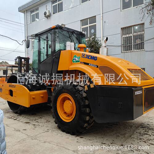 徐工XS223J单钢轮压路机22吨徐工压路机带羊角碾出口