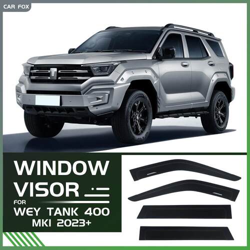 适用于长城魏派坦克400晴雨挡雨板坦克WeyTank400Windowvisor