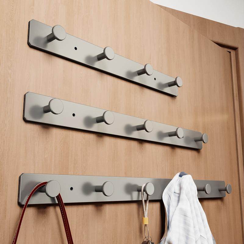 免打孔挂衣钩壁挂式入户门后衣帽墙壁进门玄关衣服排钩挂衣架粘钩,农用物资,其他肥料,淘宝优惠券,粉丝福利购,淘宝优惠卷