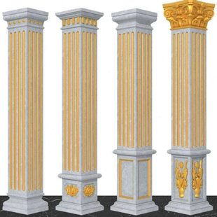 罗马柱模具方柱模型别墅大门四方形水泥柱子柱头装饰建筑模板全套
