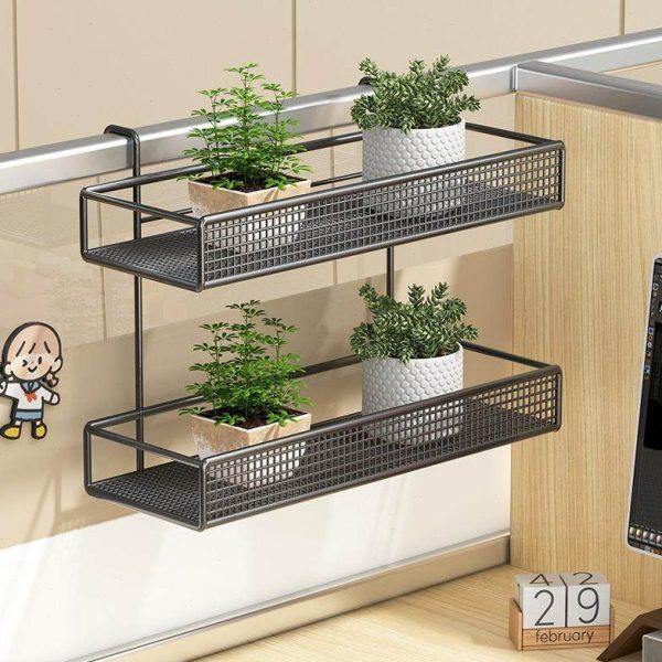 办公室挂篮工位多层收纳框办公用具整理神器桌上隔板悬挂式置物架,厨房/烹饪用具,水槽置物架,淘宝优惠券,粉丝福利购,淘宝优惠卷