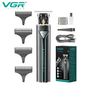 VGR009油头理发器雕刻剪充电式推白刻痕推子专业电动理发器